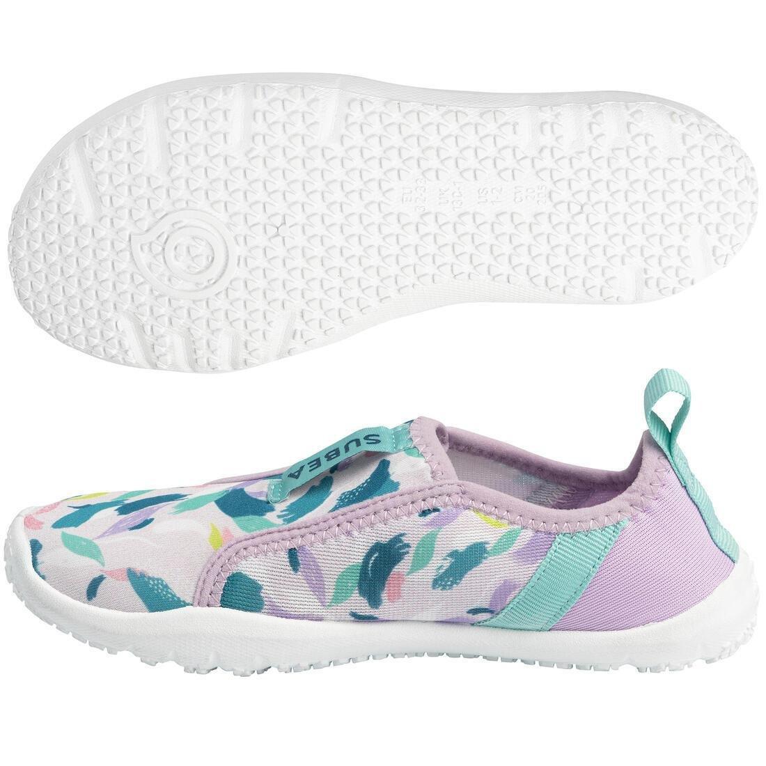 Elasticated Aquashoes For Kids - Aquashoes 120 Beach Party, Black, , large image number 6