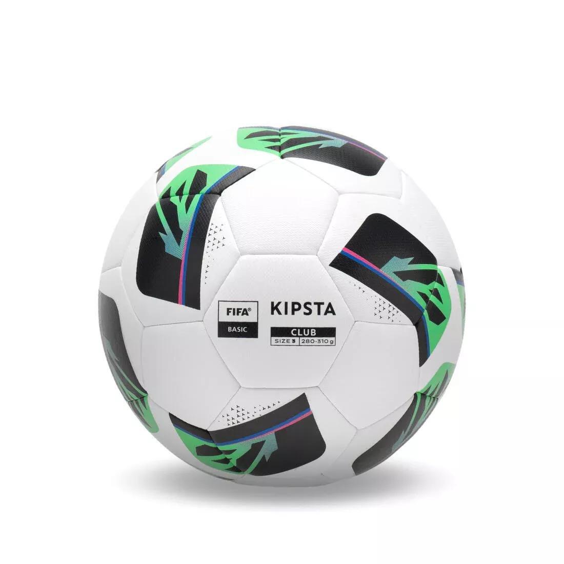 Size 3 Football Club Hybrid, White, No Color, large image number 0