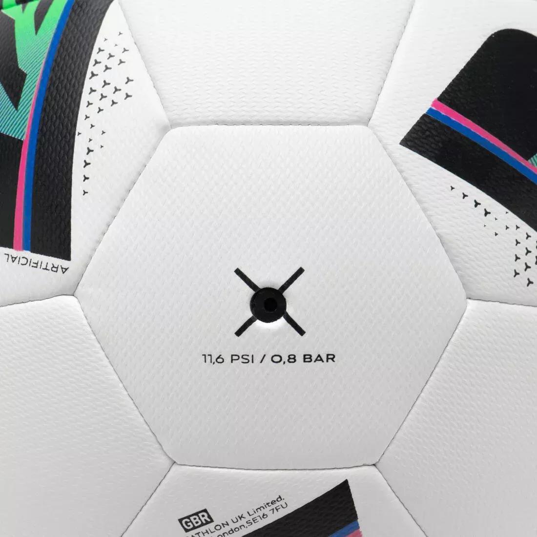 ULTRA WHITE Size 3 Football Club Hybrid - White, No Color, large image number 5