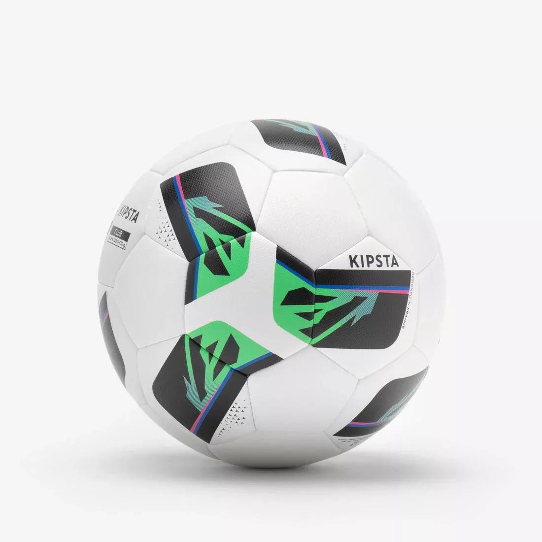 ULTRA WHITE Size 3 Football Club Hybrid - White, No Color, large image number 7