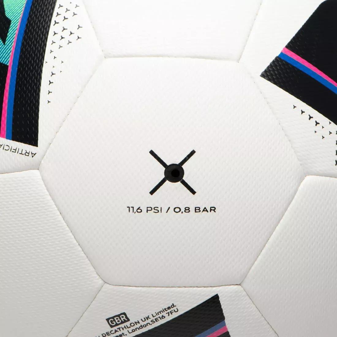 ULTRA WHITE Size 4 FIFA Basic Football Club Hybrid - White, No Color, medium