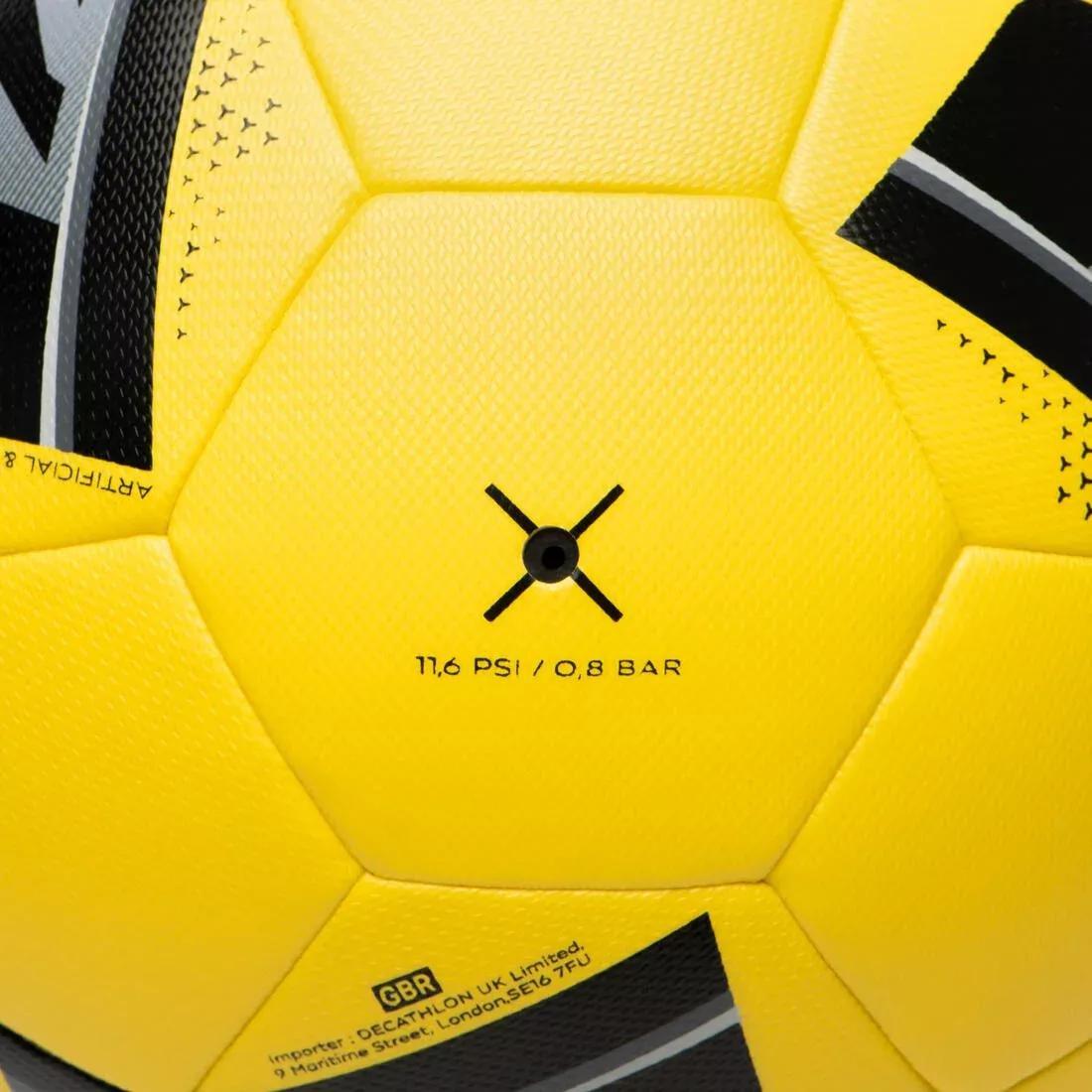 Size 5 FIFA Basic Football Club Hybrid, Orange, No Color, large image number 4