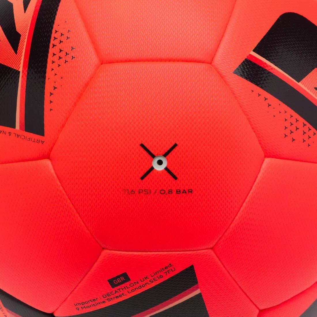 Size 5 FIFA Basic Football Club Hybrid, Orange, No Color, large image number 12