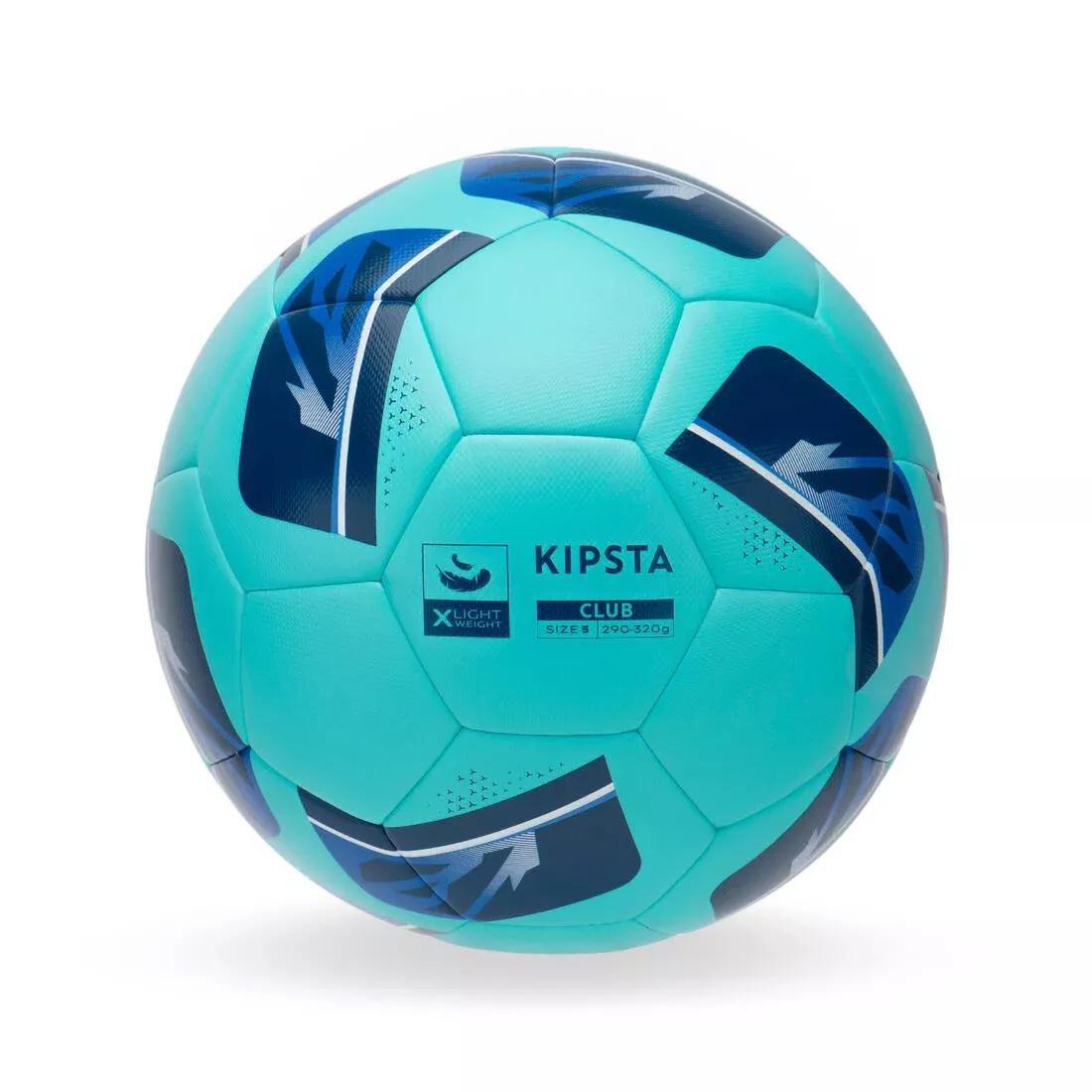Hybrid Football Club Ball X-Light - Size 5, Blue, No Color, medium