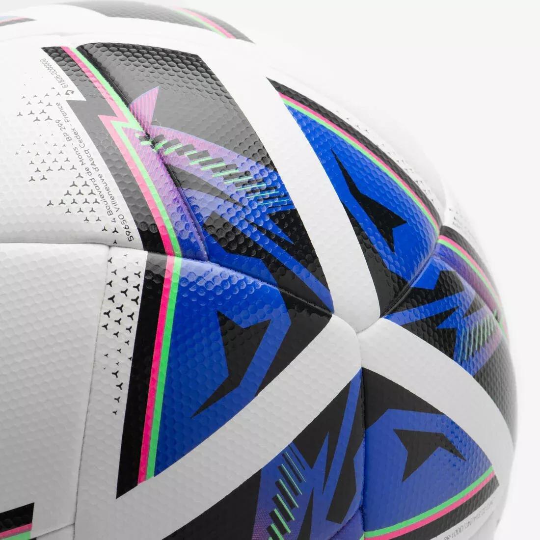 ULTRA WHITE Size 5 FIFA Quality Football Hybrid 2 Match Ball - White, No Color, large image number 3