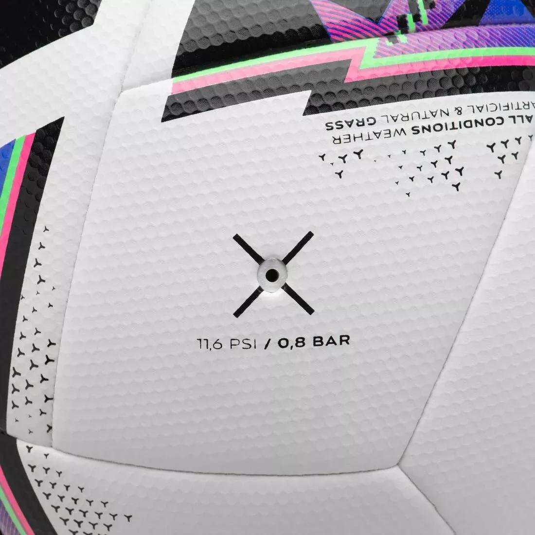 ULTRA WHITE Size 5 FIFA Quality Football Hybrid 2 Match Ball - White, No Color, large image number 6