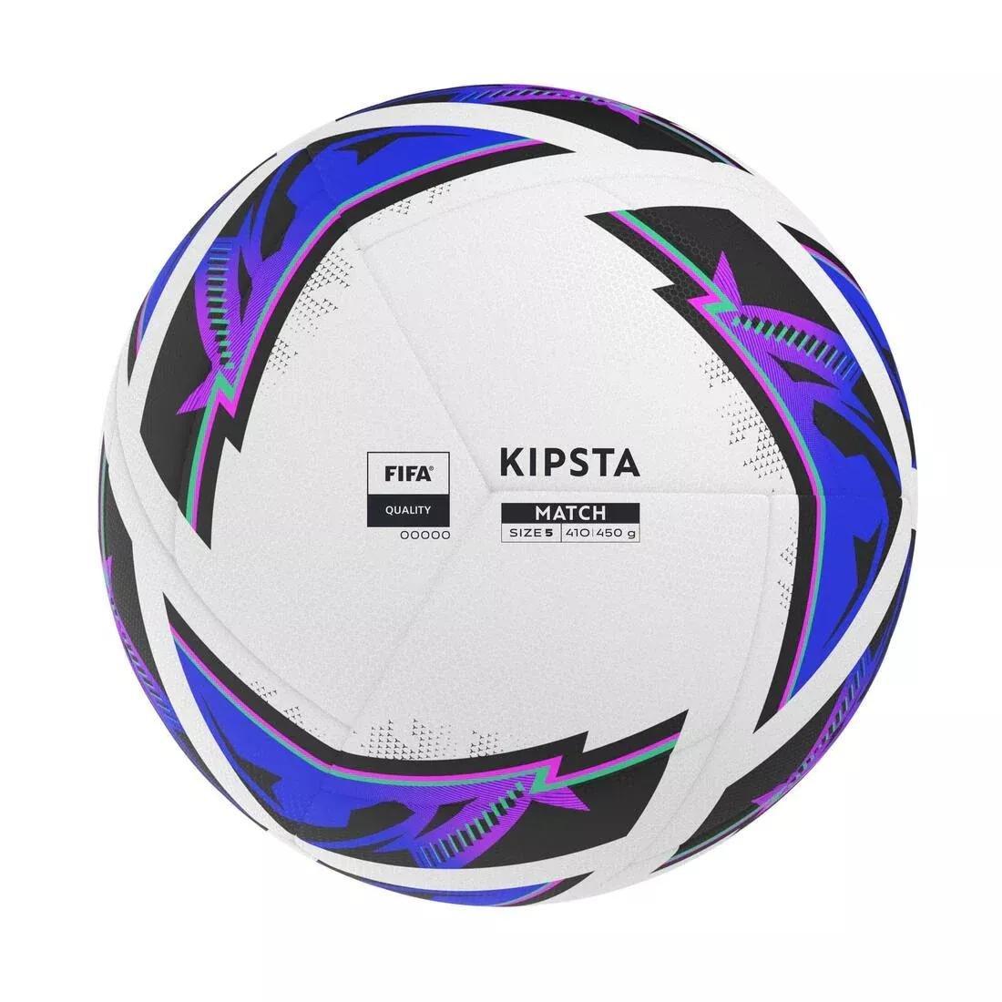 ULTRA WHITE Size 5 FIFA Quality Football Hybrid 2 Match Ball - White, No Color, large image number 9