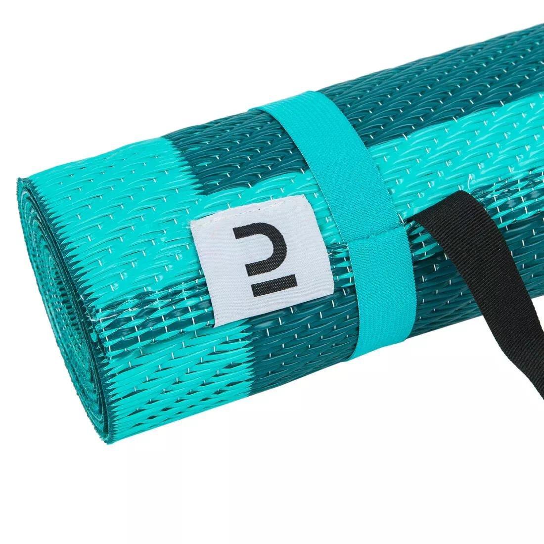GREEN beach mat turquoise blue, No Color, large image number 2