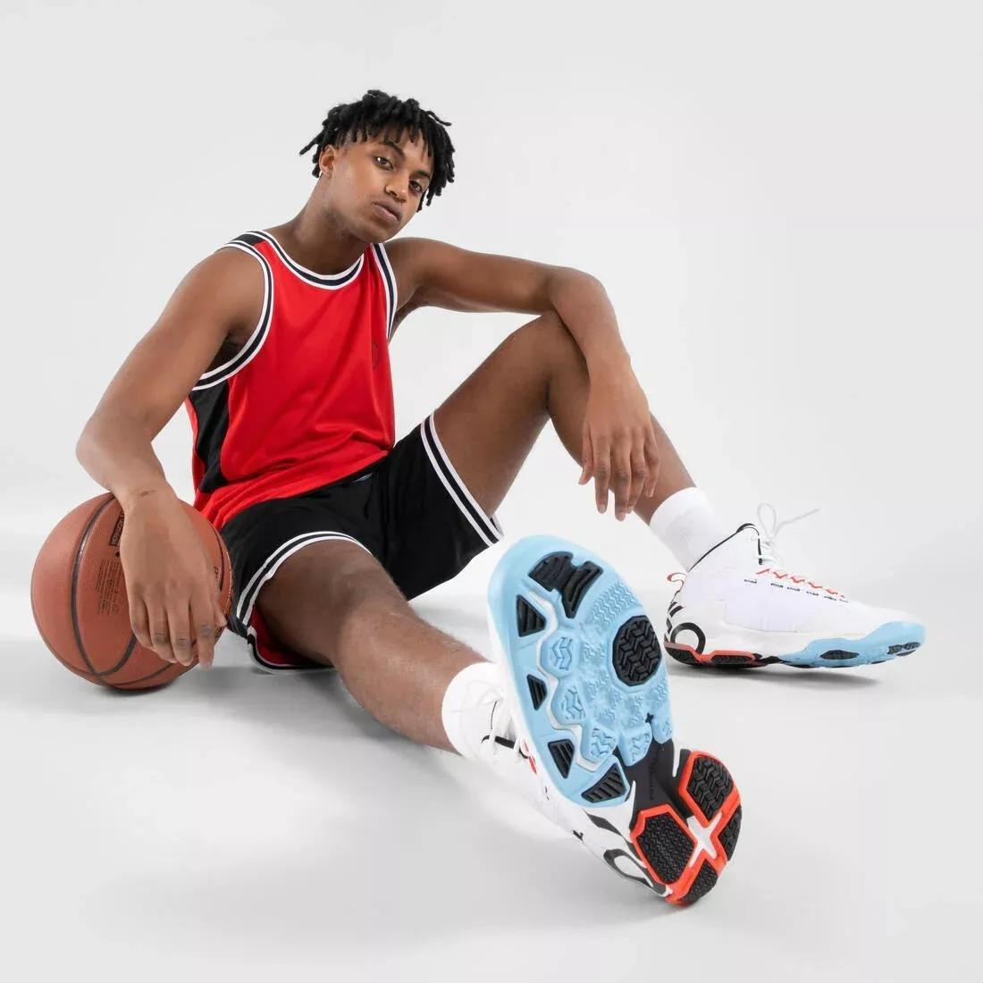 Unisex Basketball Shoes - SS500, White, No Color, large image number 4