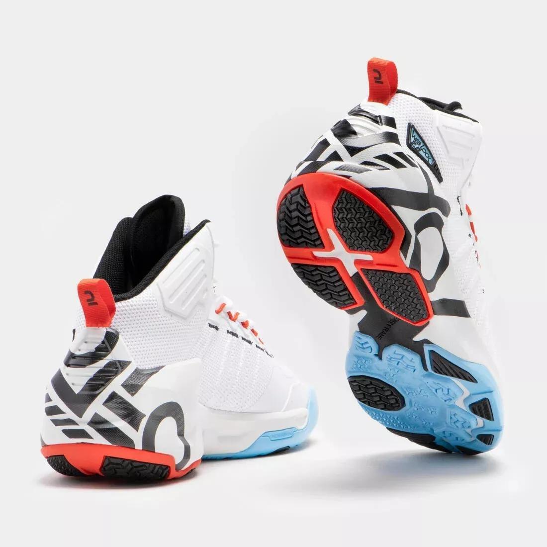 Unisex Basketball Shoes - SS500, White, No Color, large image number 6