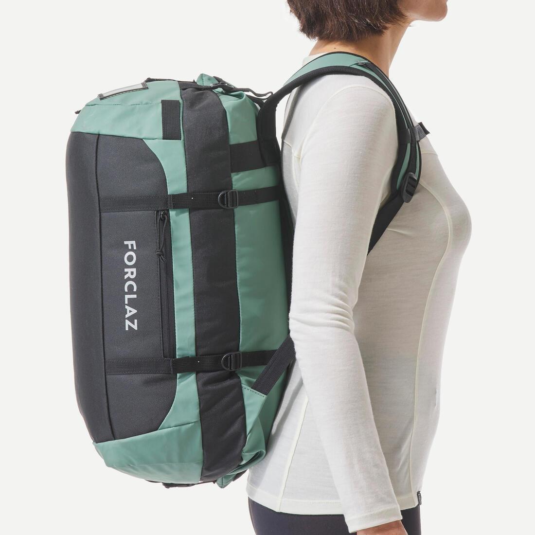 Duffle Carry Bag - 30/40 L - Extendable, Green, No Color, large image number 7