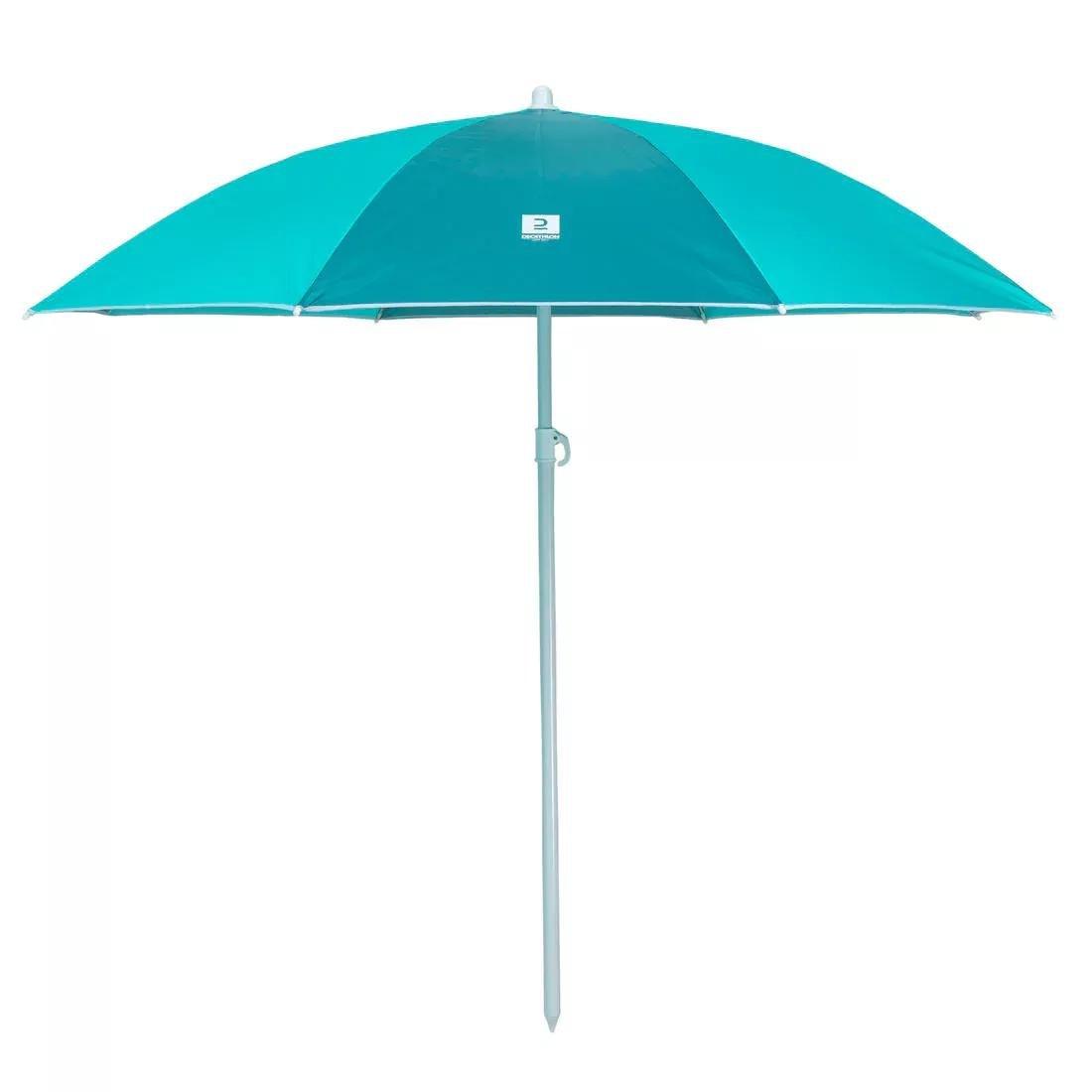 Paruv 160 Beach Parasol - Upf 50+ 2 Places, Blue, No Color, large image number 1