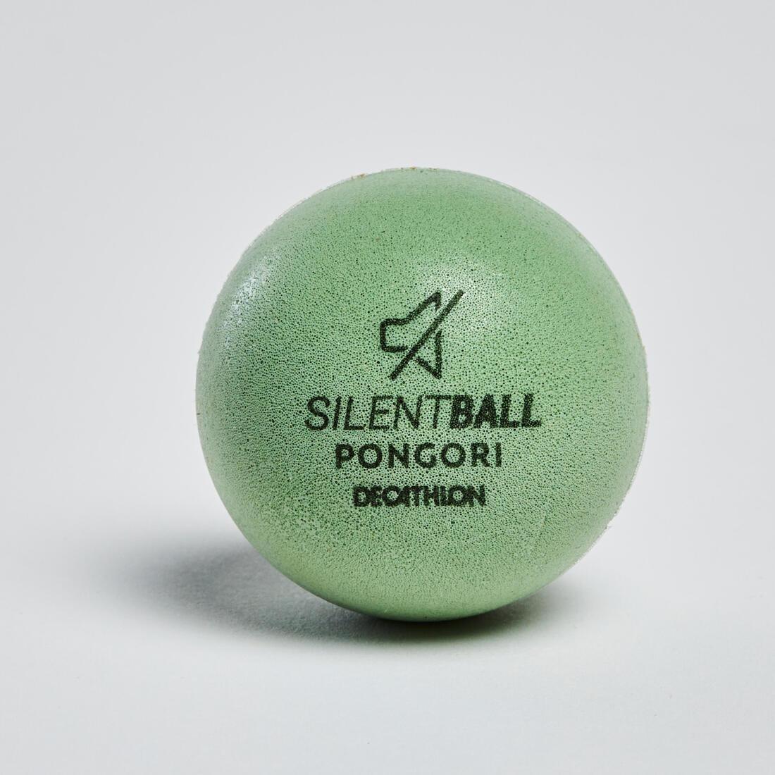 Silent Foam Table Tennis Ball - PPF 100 Silent - Set Of 6, Green, No Color, large image number 2