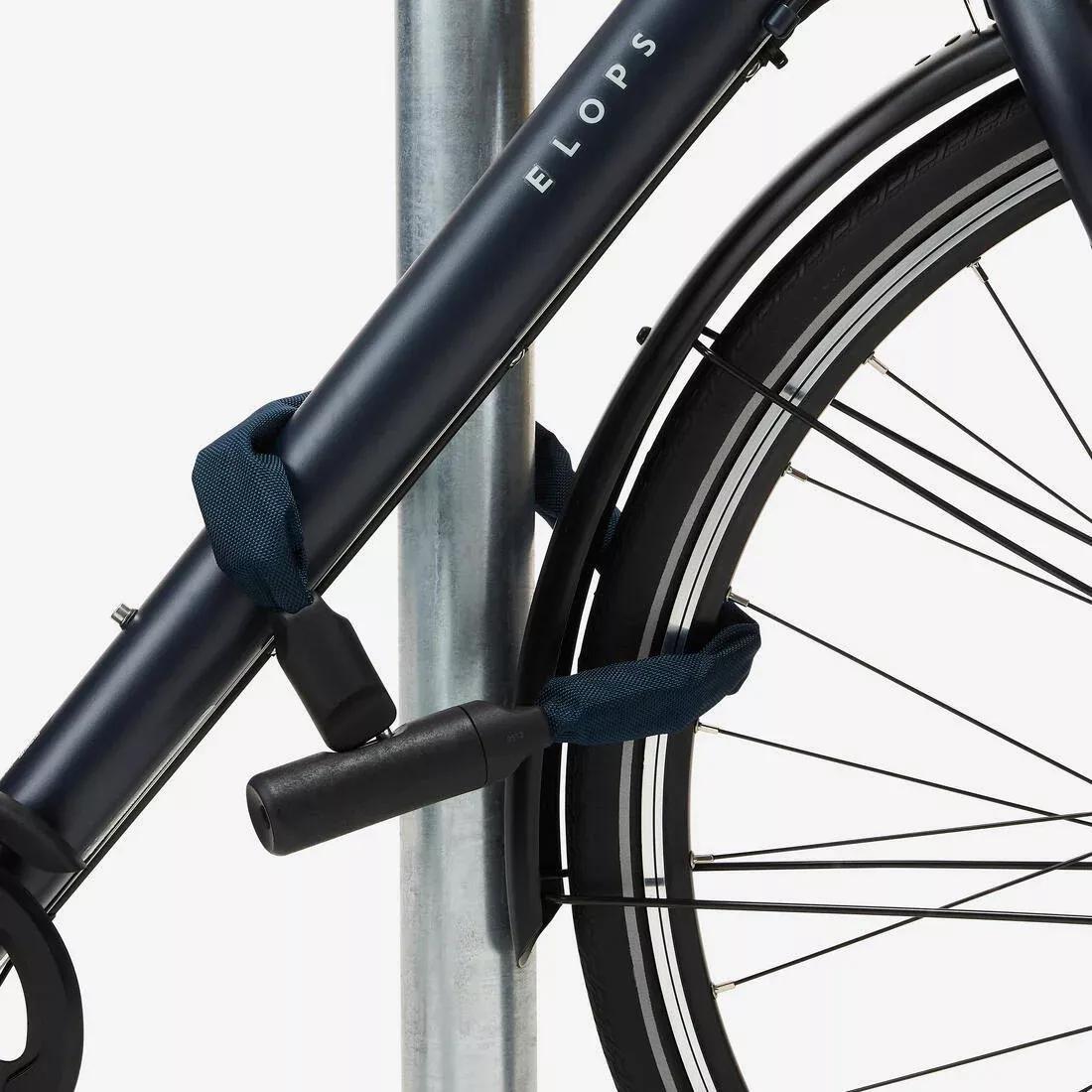 Bike Chain Lock 500 M, Black, No Color, medium