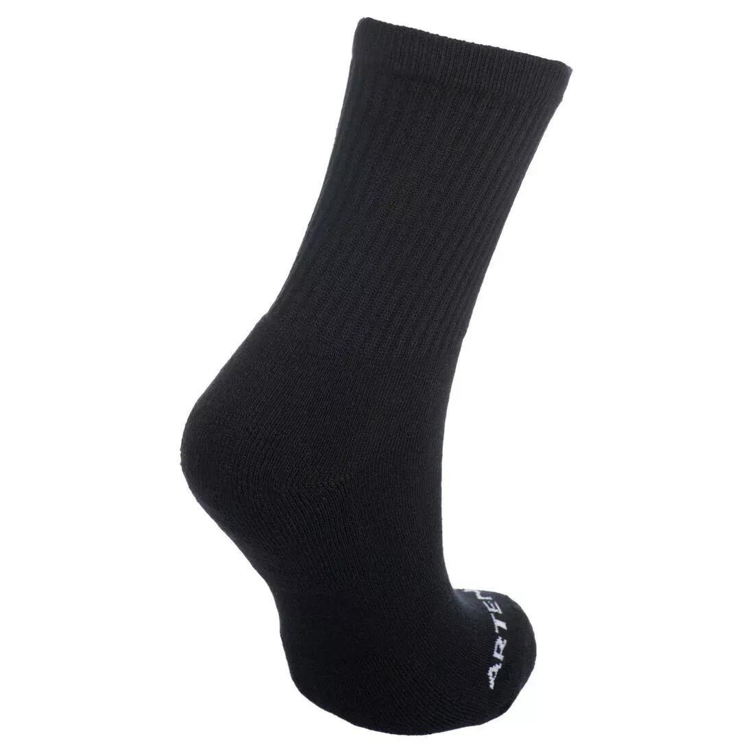 High Sports Socks - RS 100 Tri-Pack, Black, No Color, large image number 3