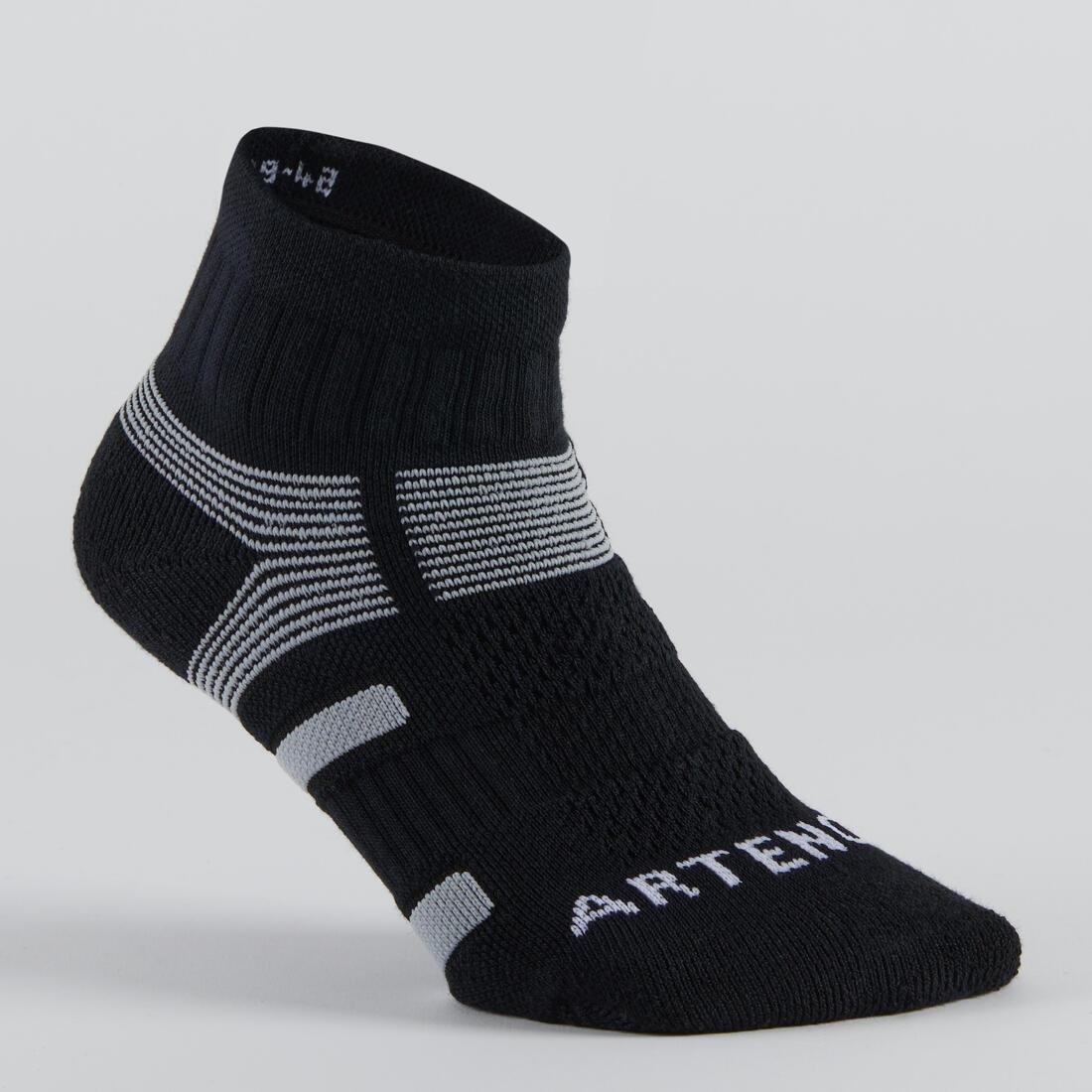 Sports Socks -RS560 Mid - Tri-Pack, Black, No Color, large image number 2
