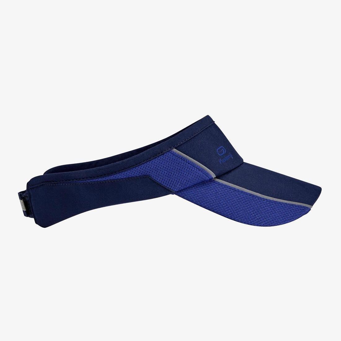 Unisex Adjustable Running Visor, Black, No Color, large image number 2