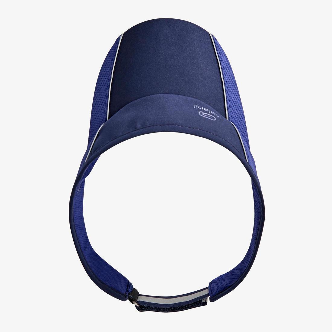 Unisex Adjustable Running Visor, Black, No Color, large image number 4