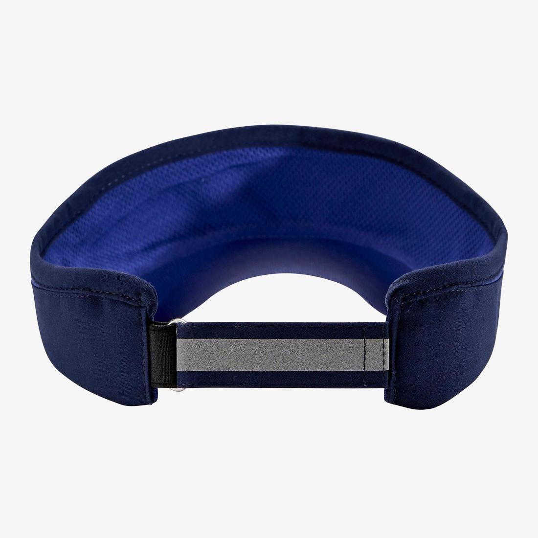 Unisex Adjustable Running Visor, Black, No Color, large image number 5