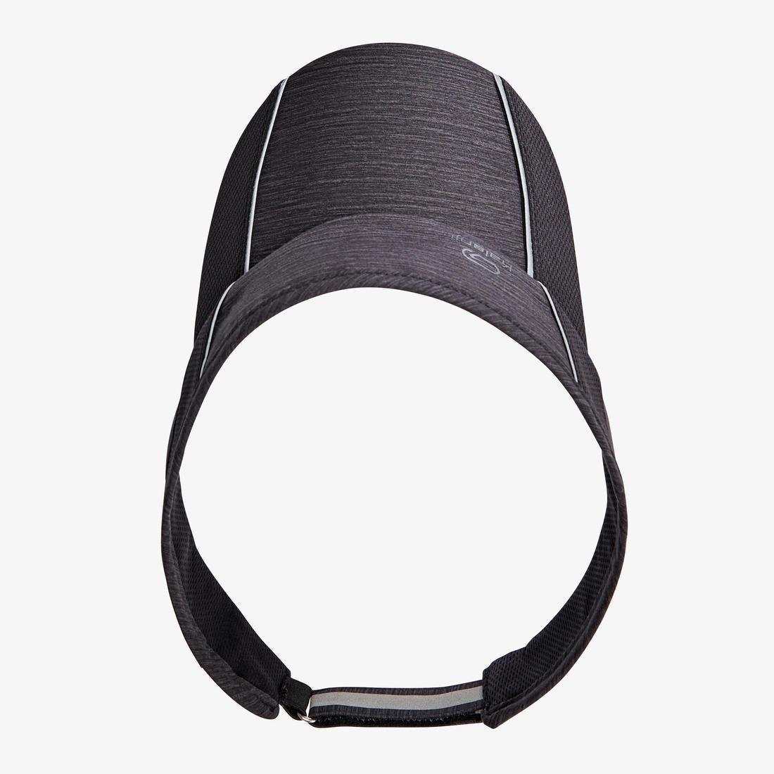 Unisex Adjustable Running Visor, Black, No Color, large image number 10
