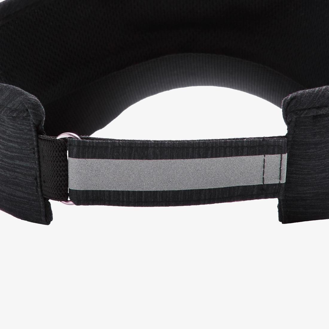 Unisex Adjustable Running Visor, Black, No Color, large image number 14