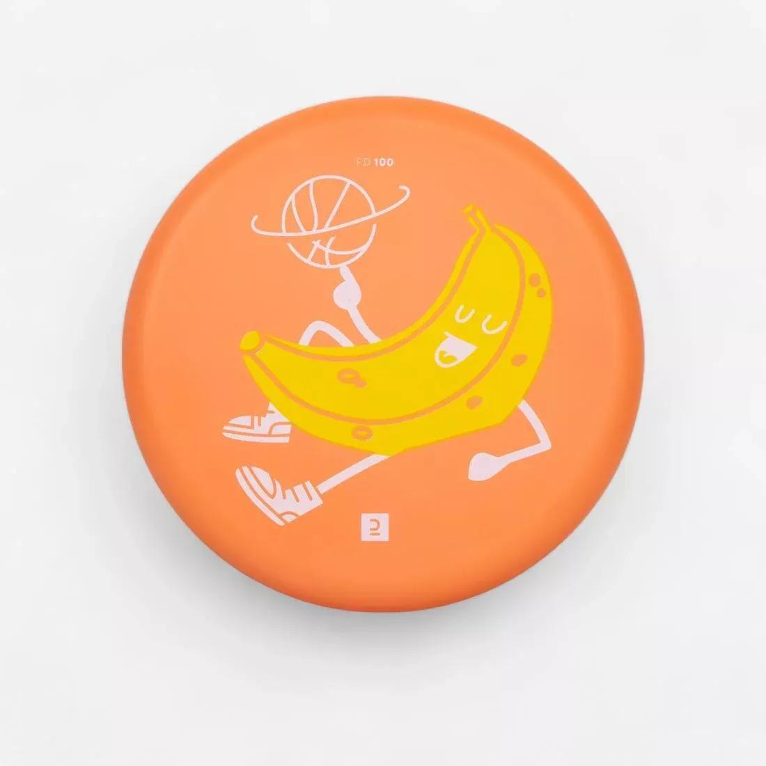 Flying Disc - Pink Flag, Orange, No Color, medium