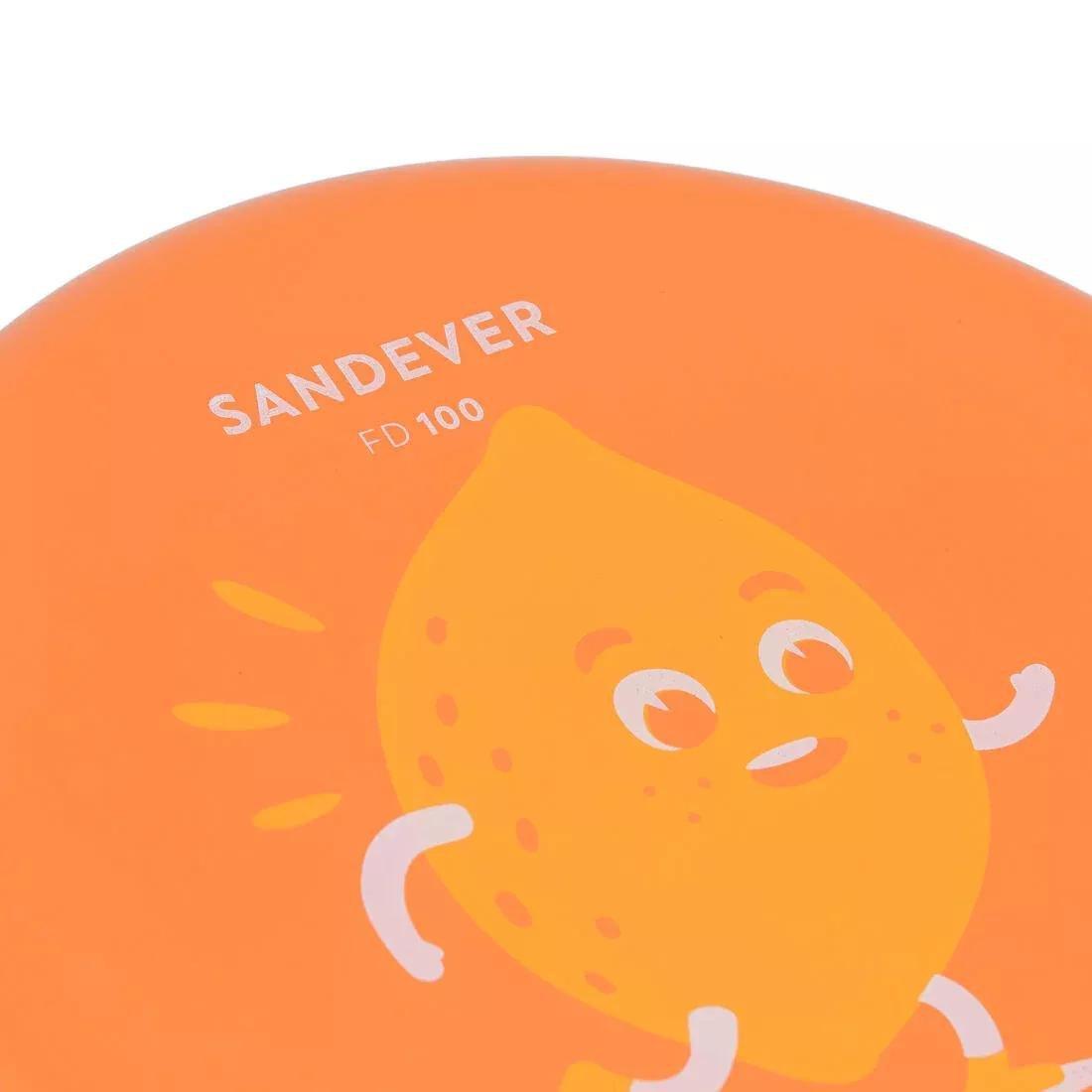 Kids Unisex Flying Disc, Orange, No Color, large image number 3