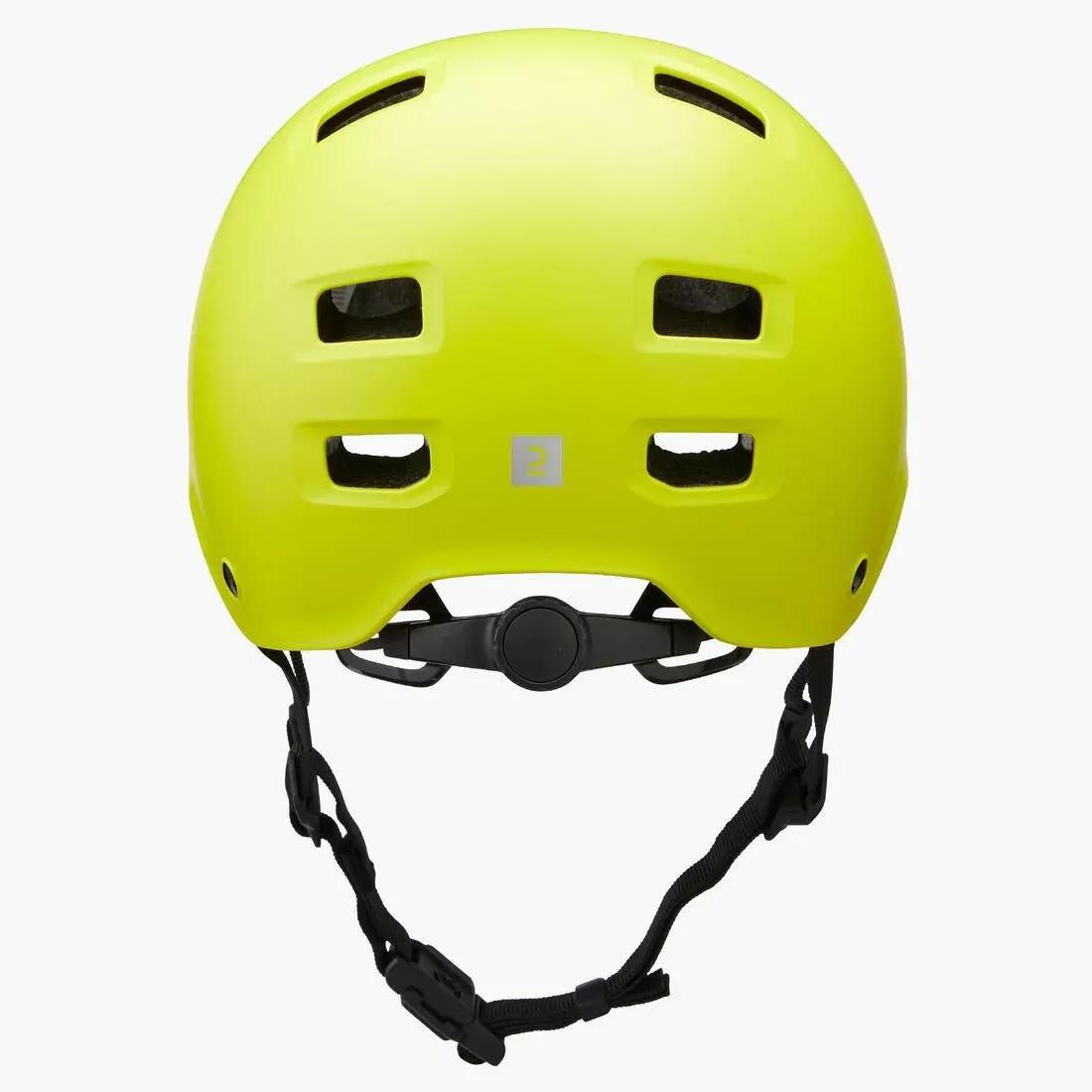 Skating Skateboarding Scootering Helmet - MF540, Yellow, No Color, large image number 4