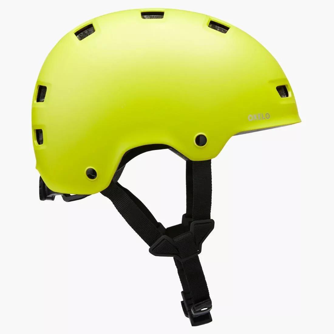 Skating Skateboarding Scootering Helmet - MF540, Yellow, No Color, large image number 6