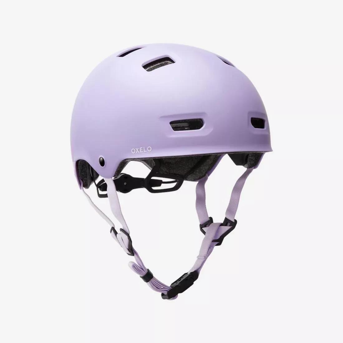 Inline Skating Skateboarding Scootering Helmet - MF540, Purple, No Color, large image number 0