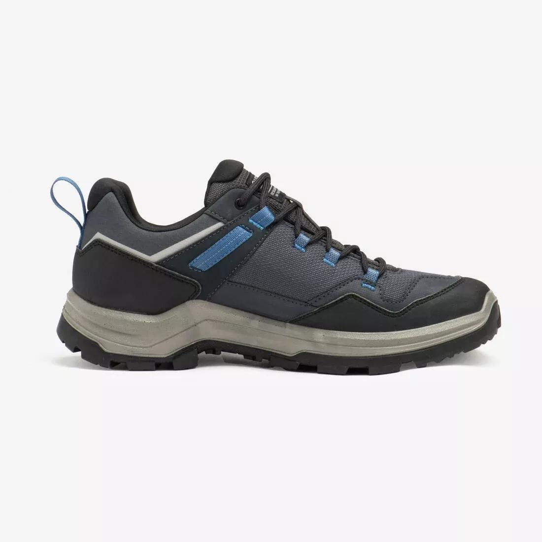 Men Low-Cut Waterproof Hiking Boots - MH100, Navy, No Color, large image number 4