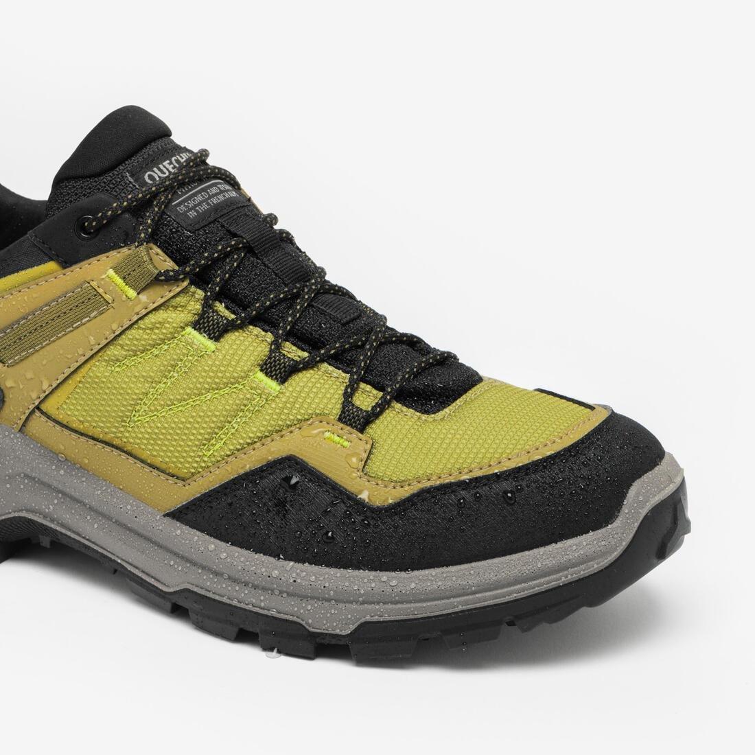 Men Low-Cut Waterproof Hiking Boots - MH100, Navy, No Color, large image number 5