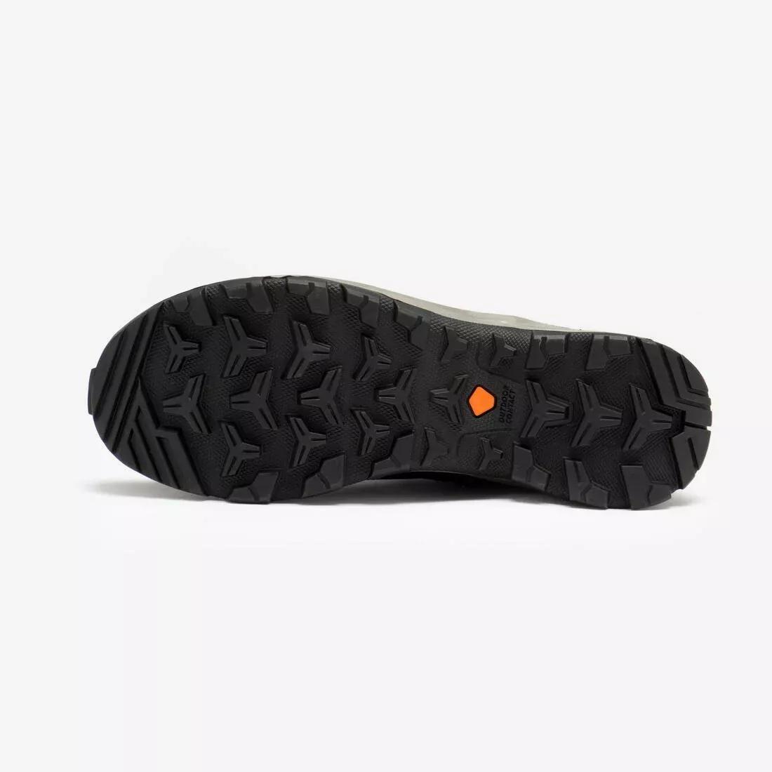 Men Low-Cut Waterproof Hiking Boots - MH100, Navy, No Color, large image number 6