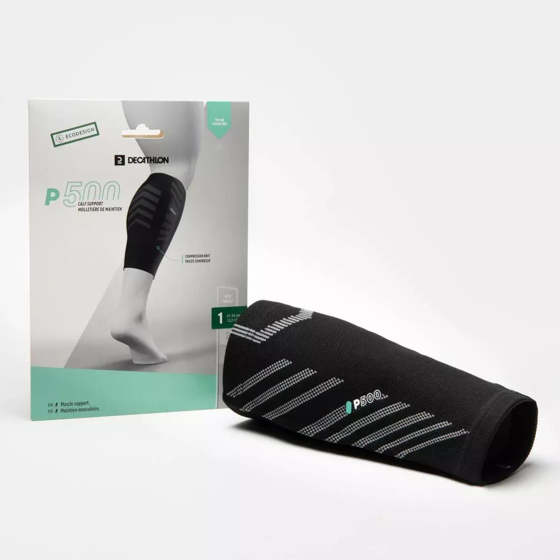 Unisex Right/Left Compressive Calf Support - Prevent 500, Black, , large image number 2