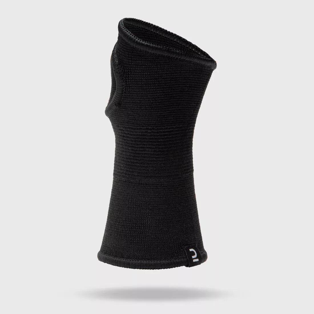 Adult Right/Left Compressive Wrist Support - P100, Black, No Color, large image number 1
