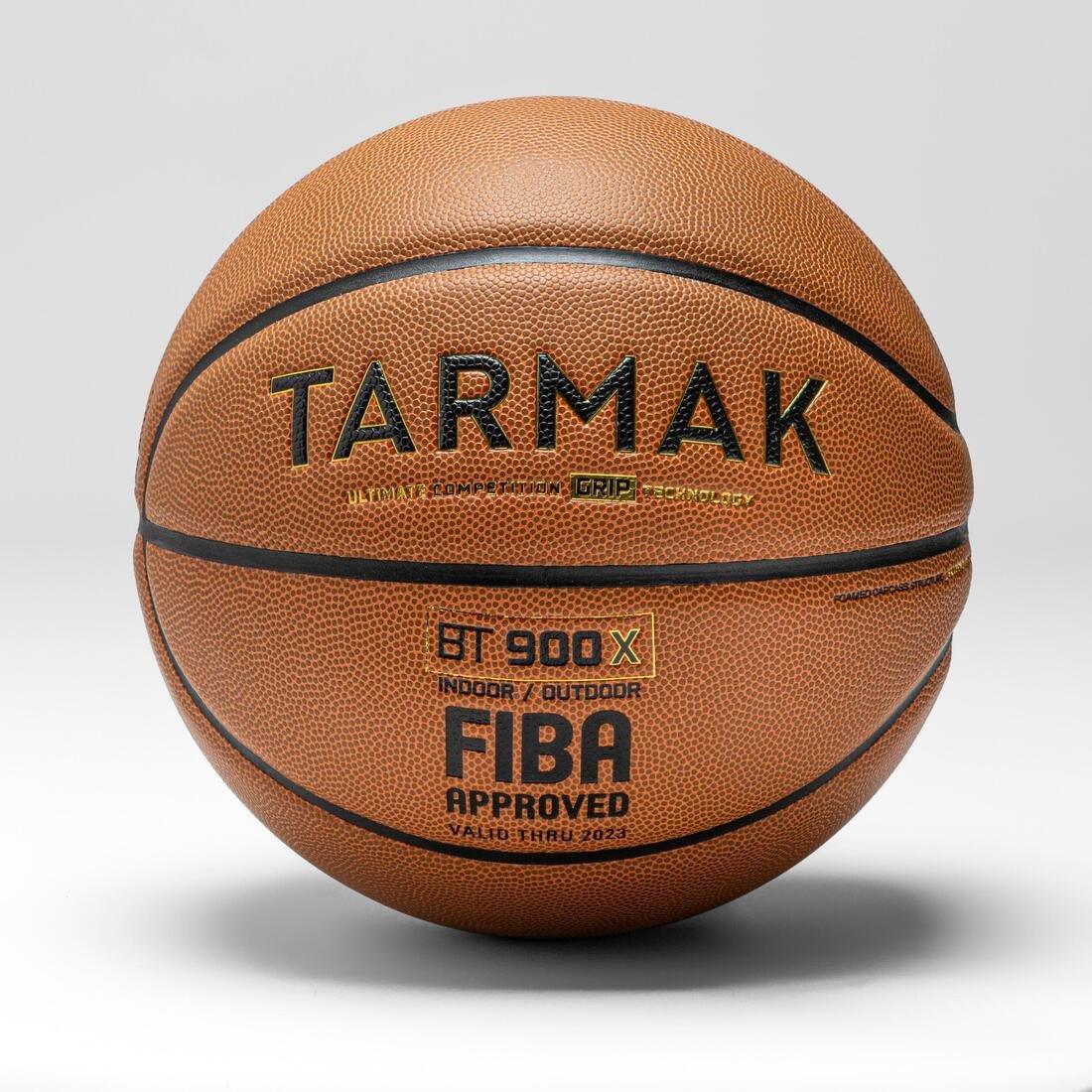 DEFAULT Size 7 FIBA Basketball BT900 Grip Touch - Orange, No Color, large image number 0