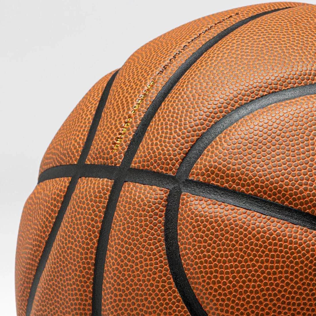DEFAULT Size 7 FIBA Basketball BT900 Grip Touch - Orange, No Color, large image number 5