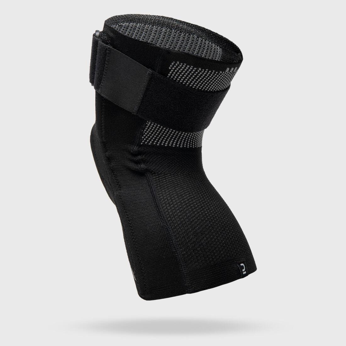 Unisex Right/Left Knee Ligament Brace - R500, Black, , large image number 2