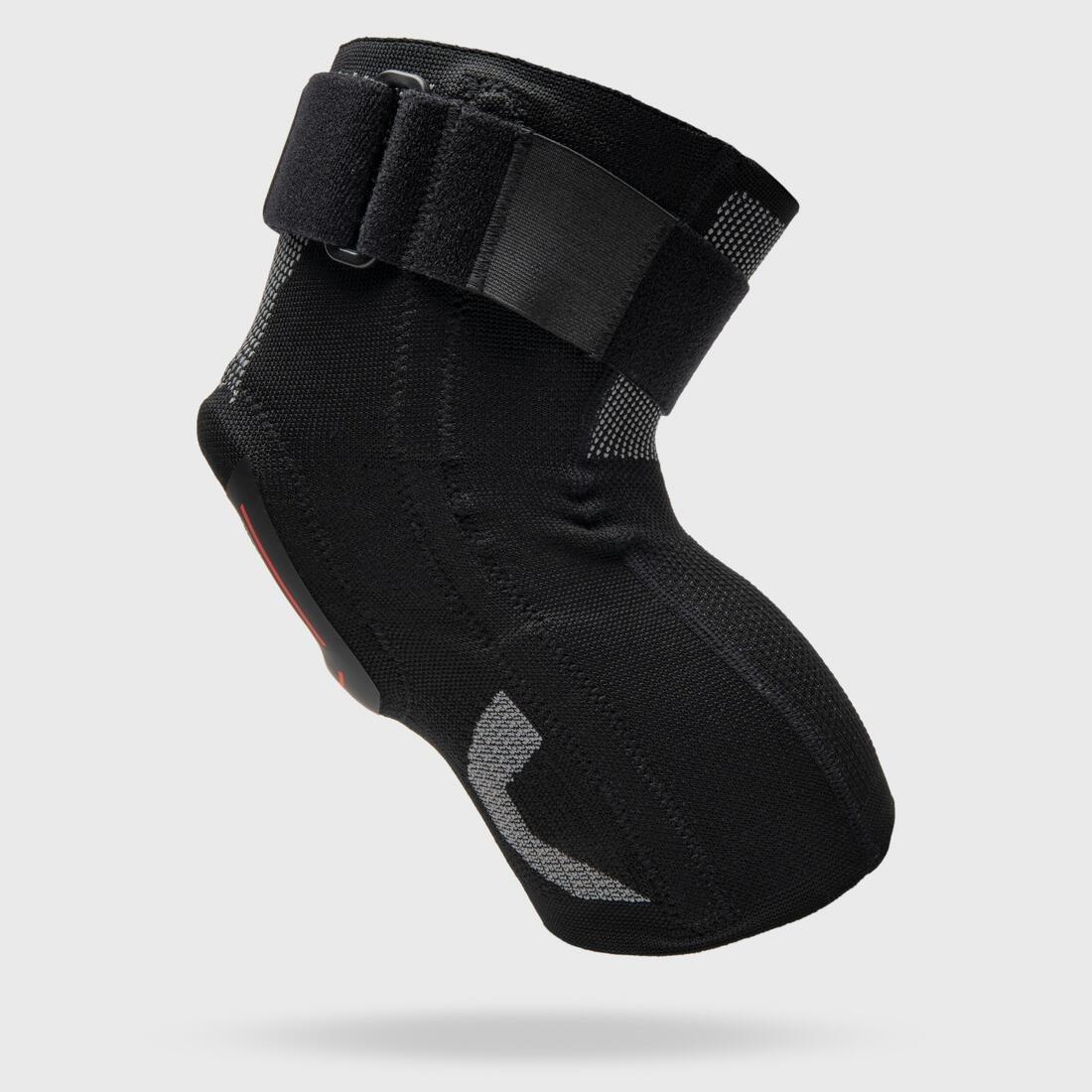 Unisex Right/Left Knee Ligament Brace - R500, Black, , large image number 3