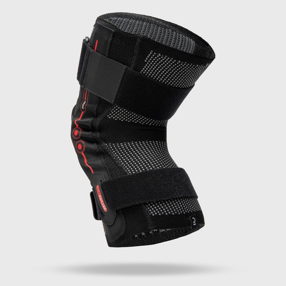 BLACK Adult Right/Left Knee Ligament Brace R900 - Black, , large image number 2
