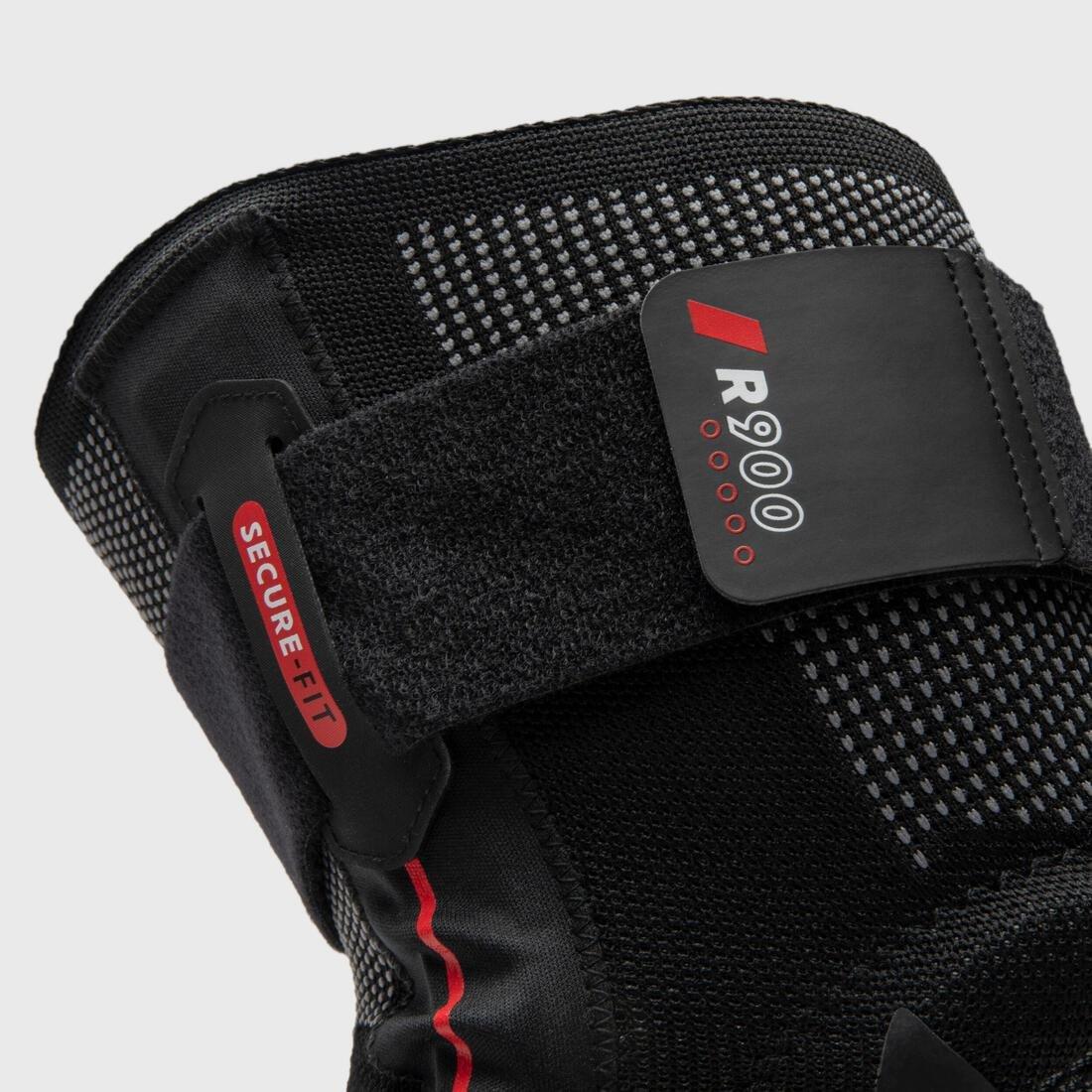 BLACK Adult Right/Left Knee Ligament Brace R900 - Black, , large image number 6