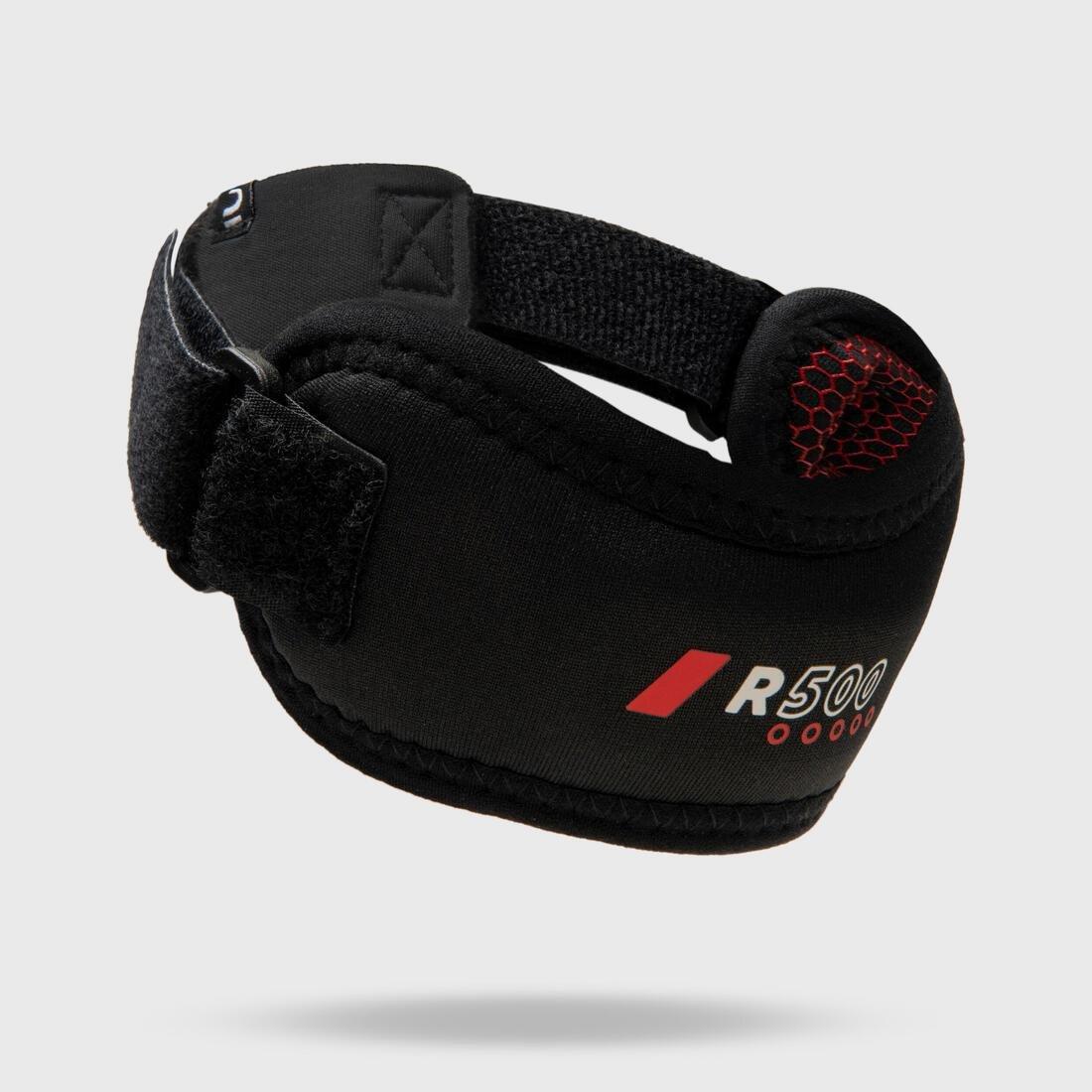 Unisex Knee Strap - R500, Black, No Color, medium