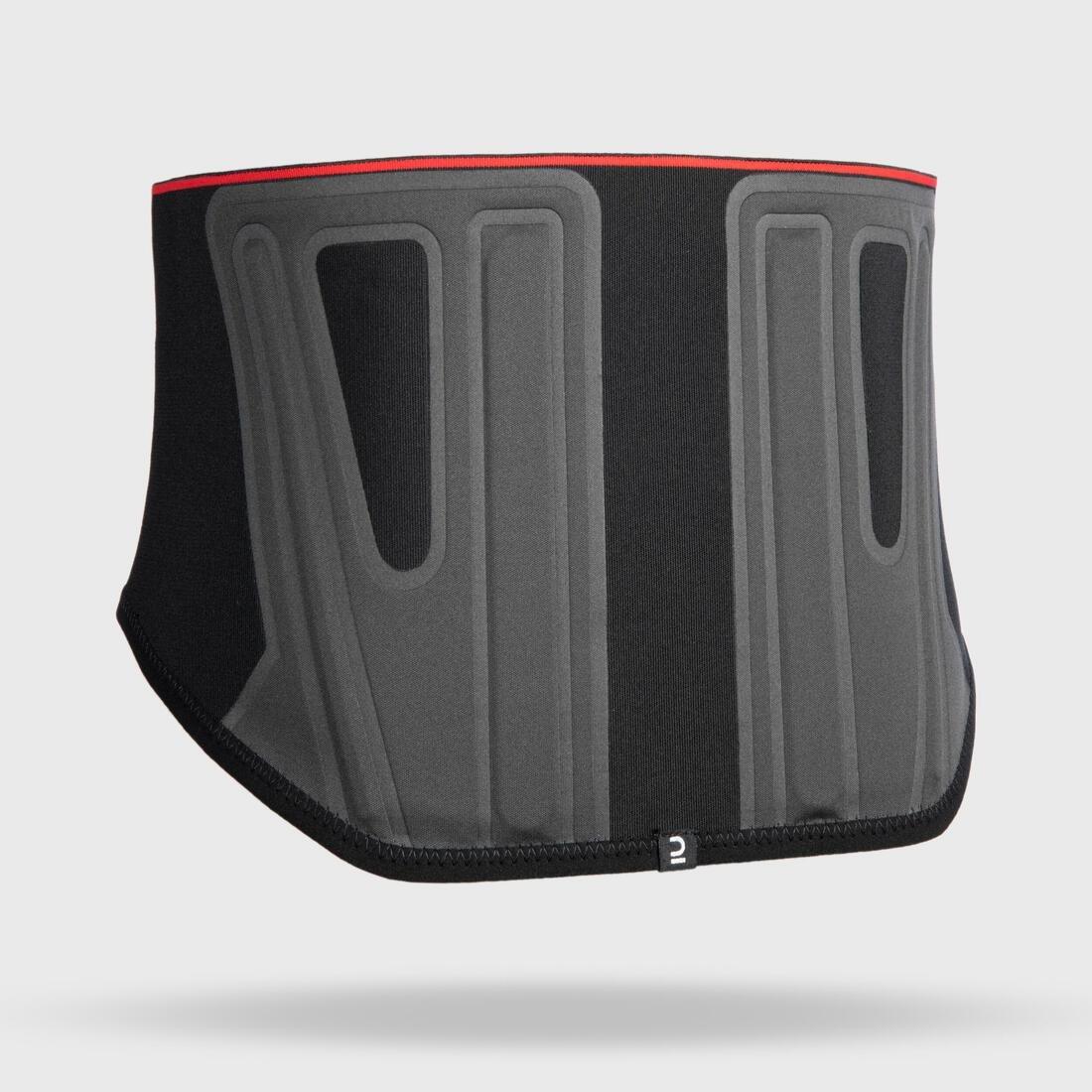 Unisex Lumbar Brace - R100, Black, No Color, medium