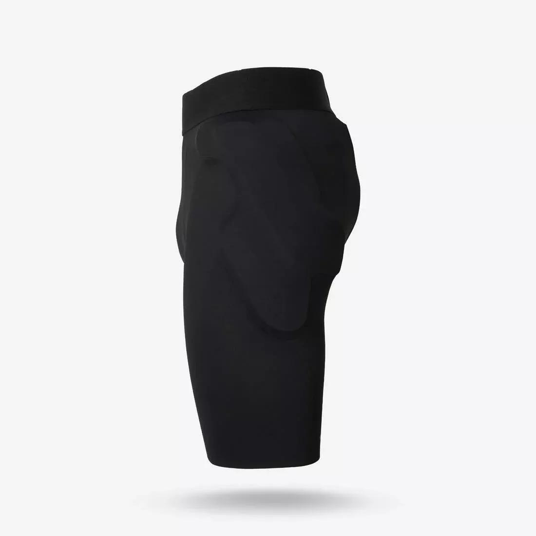 Unisex Inline/Quad Skating & Scootering Under Shorts With Tail Bone Protection, Black, No Color, large image number 1
