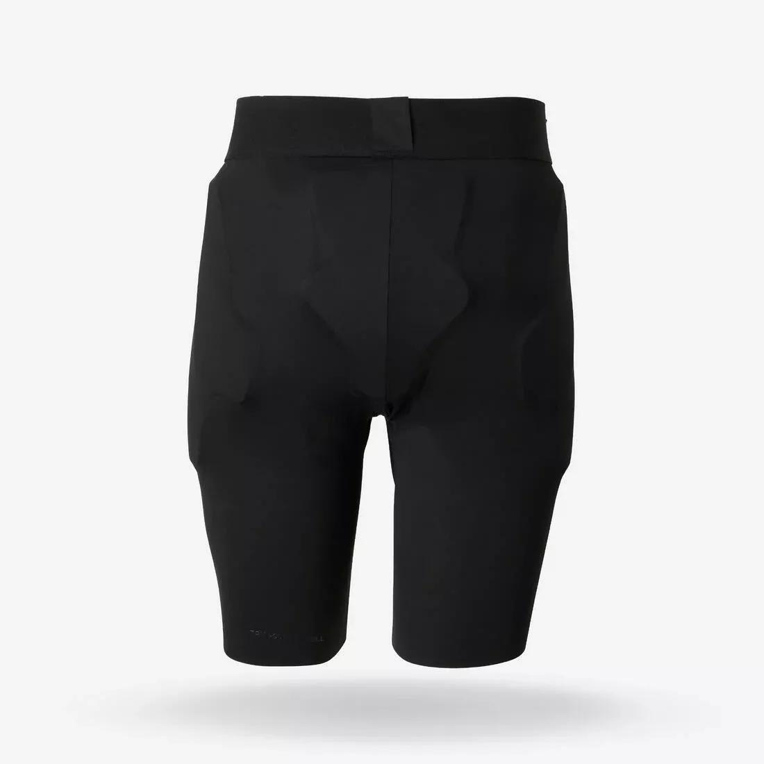 Unisex Inline/Quad Skating & Scootering Under Shorts With Tail Bone Protection, Black, No Color, large image number 3
