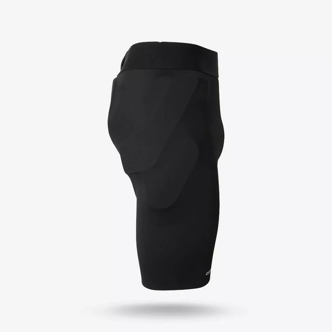 Unisex Inline/Quad Skating & Scootering Under Shorts With Tail Bone Protection, Black, No Color, large image number 4