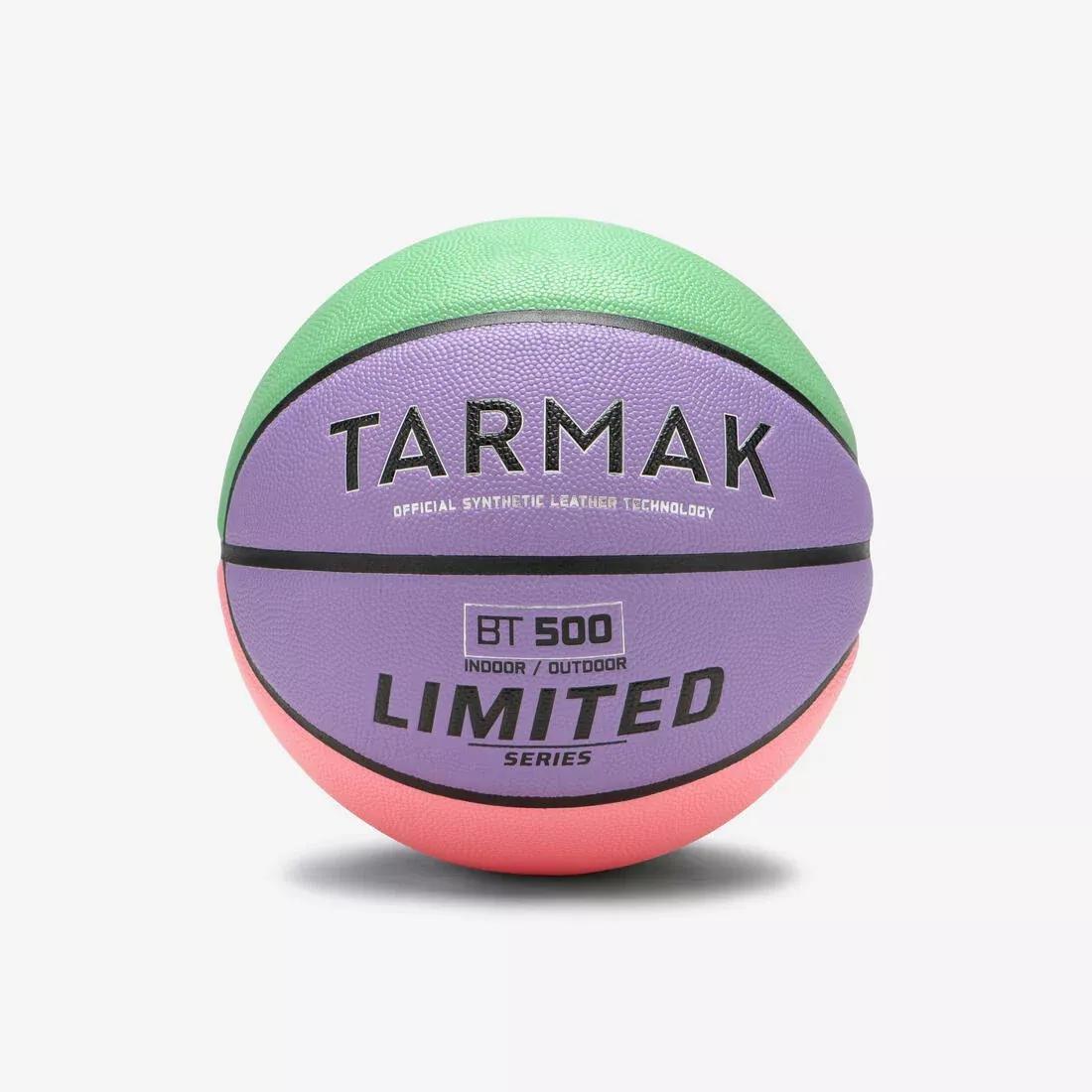Size 7 Basketball - Bt500, Pink, No Color, large image number 0