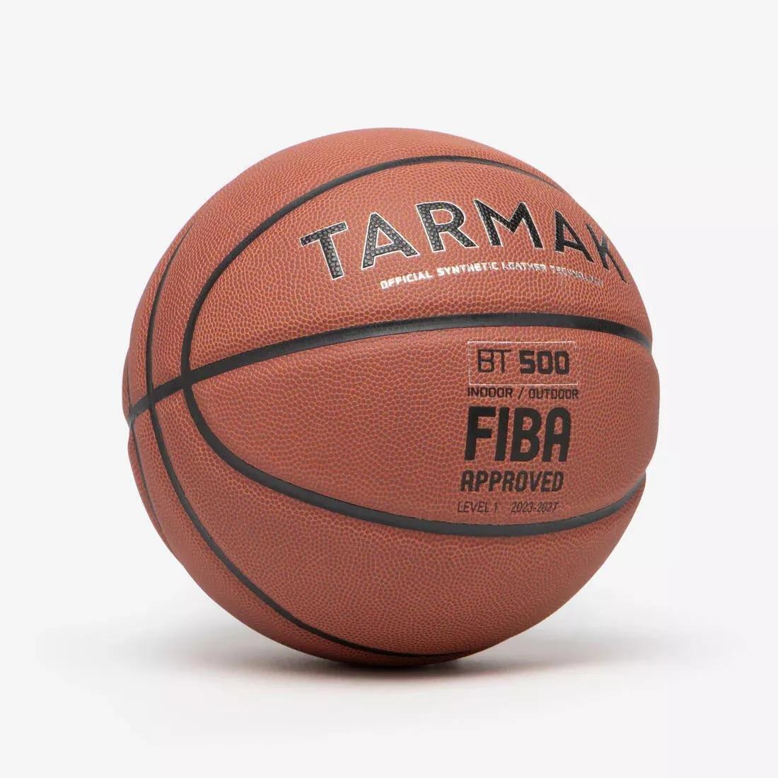 Size 7 Basketball - Bt500, Pink, No Color, large image number 6
