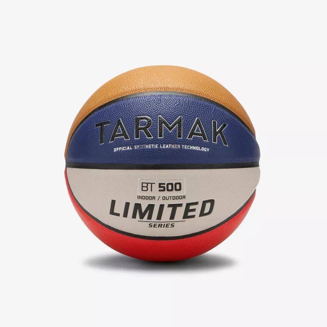 Size 7 Basketball - Bt500, Indigo, No Color, large image number 0