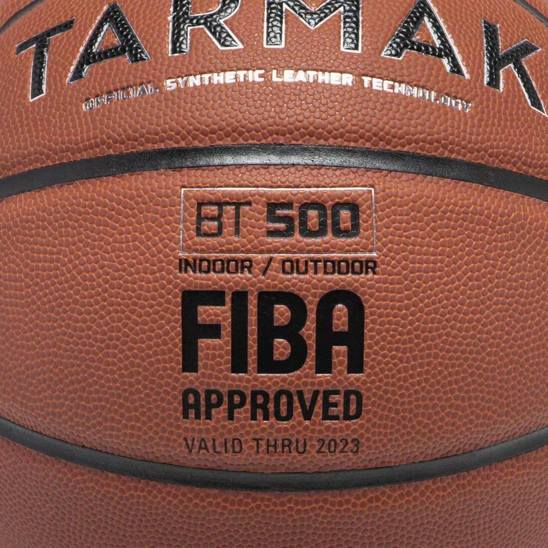 Size 7 Basketball - Bt500, Indigo, No Color, large image number 2